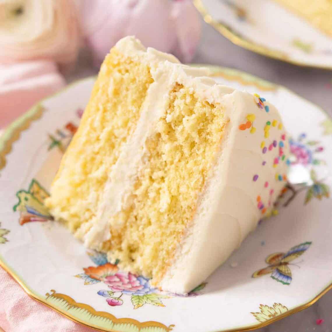 Vanilla Cake Recipe - Preppy Kitchen