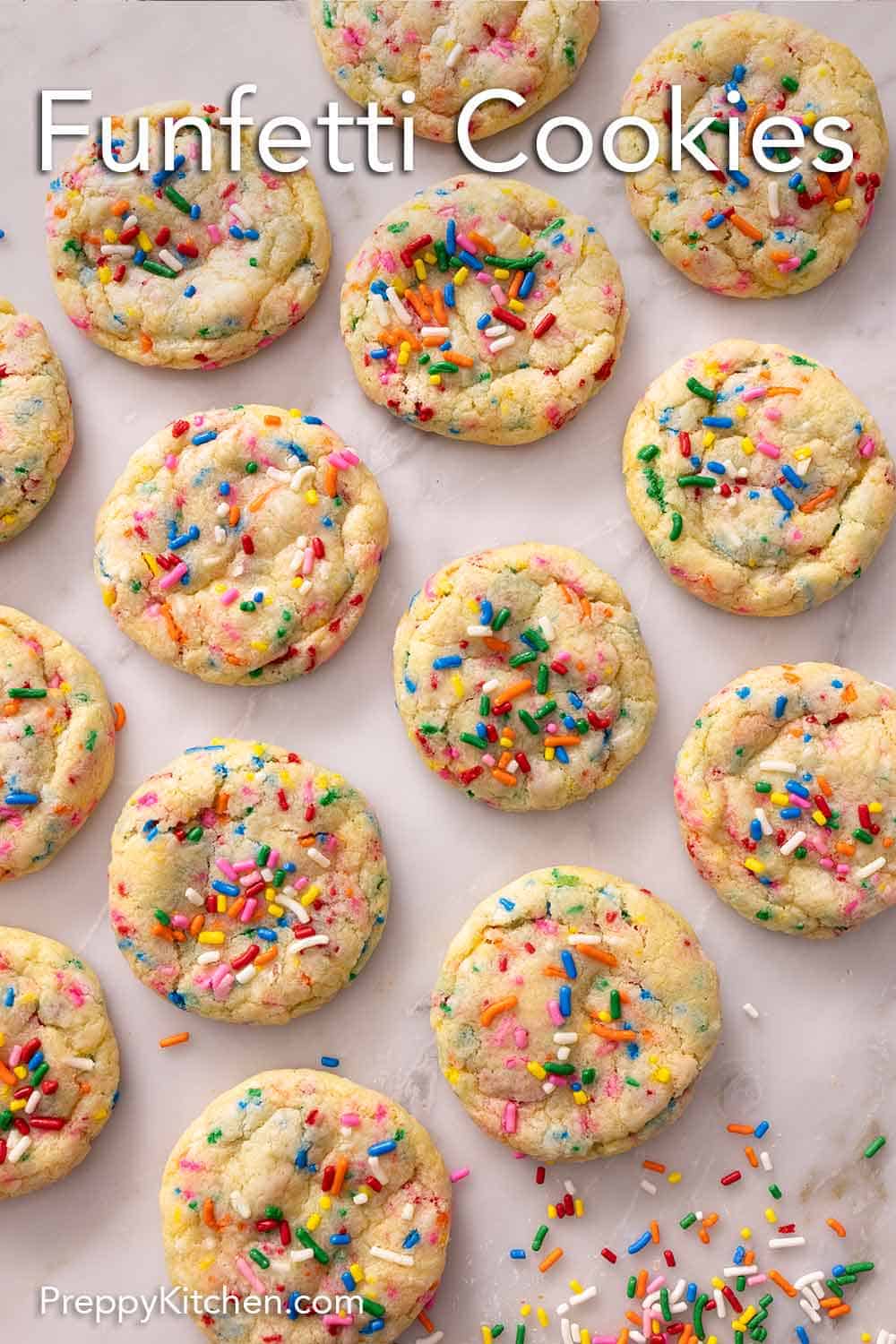 Funfetti Cookies - Preppy Kitchen