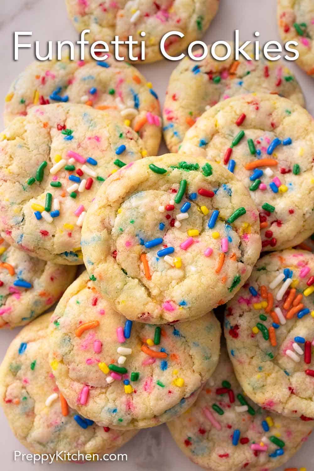 Funfetti Cookies - Preppy Kitchen