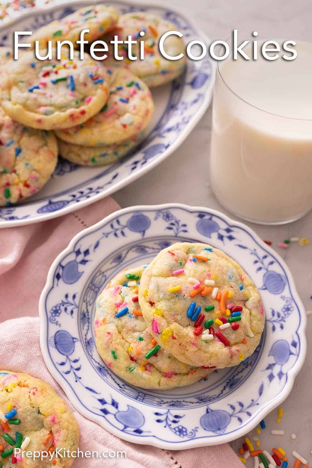 Funfetti Cookies Preppy Kitchen