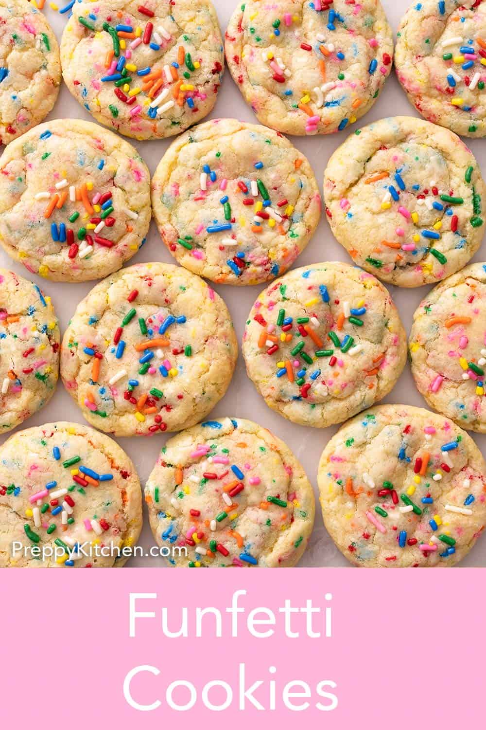 Funfetti Cookies Preppy Kitchen