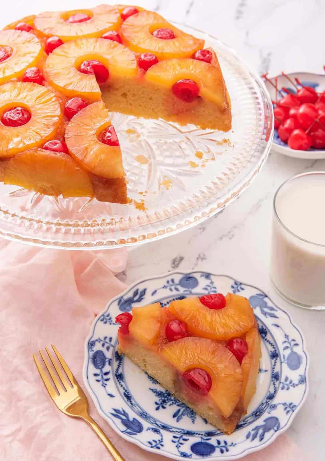 Easy Pineapple Upside Down Cake With White Cake Mix