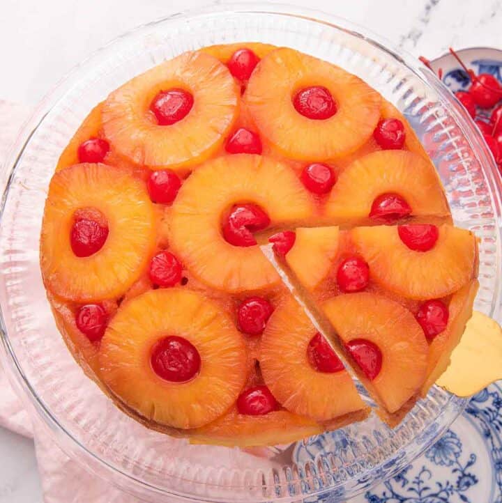 Pineapple Upside Down Cake - Preppy Kitchen