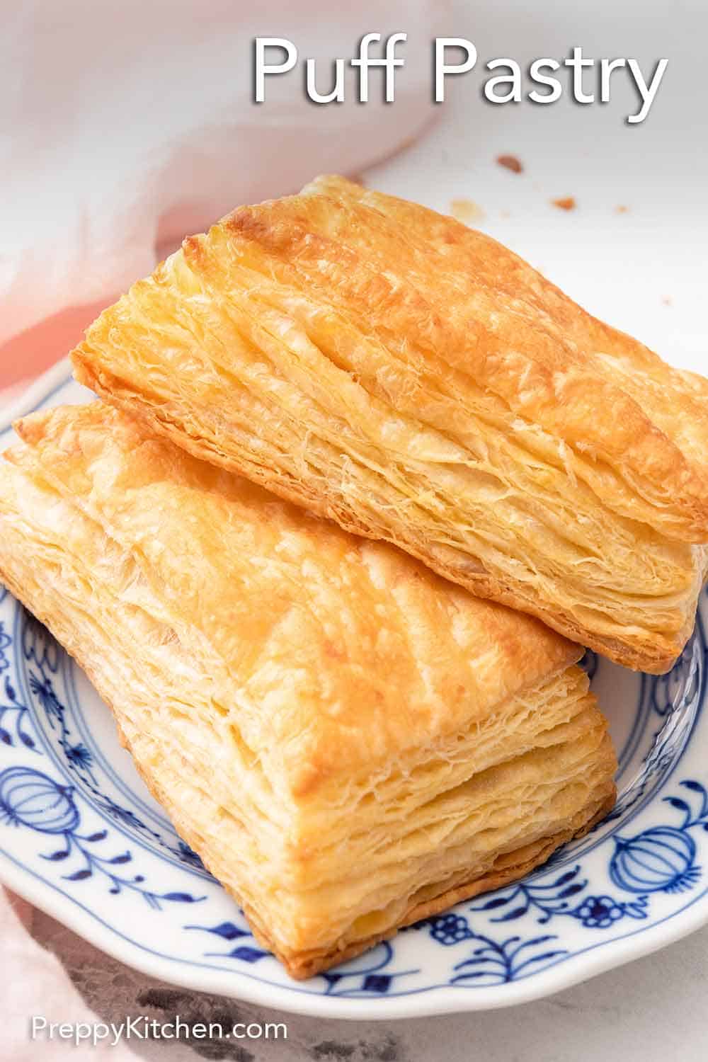 Puff Pastry Recipe - Preppy Kitchen