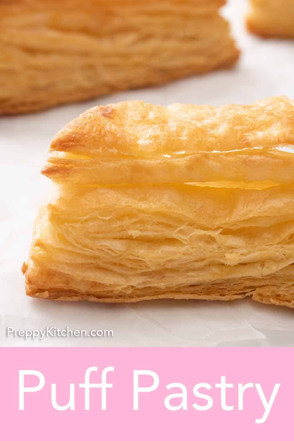 Puff Pastry Recipe - Preppy Kitchen