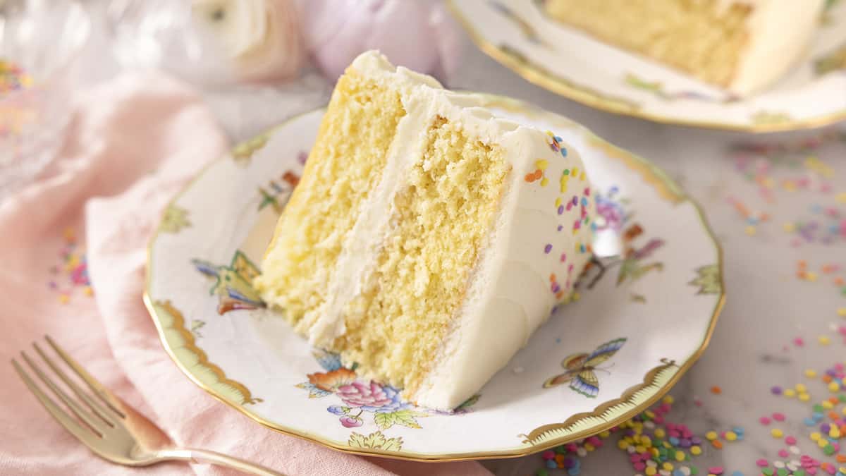 Easy Fluffy Vanilla Chiffon Cake recipe Sweetly Cakes