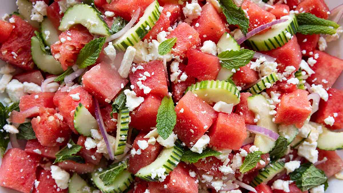 Watermelon Salad-image
