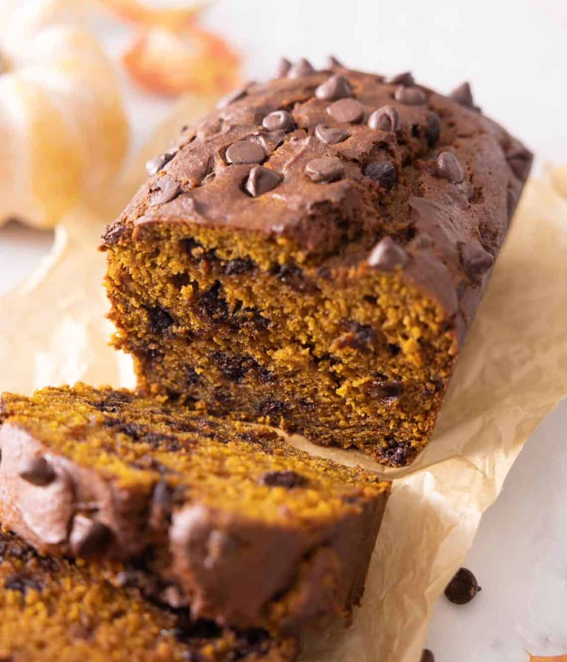 Chocolate Chip Pumpkin Bread Preppy Kitchen