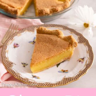 Chess Pie - Preppy Kitchen