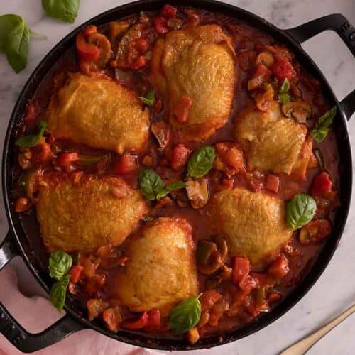 Chicken Cacciatore - Preppy Kitchen