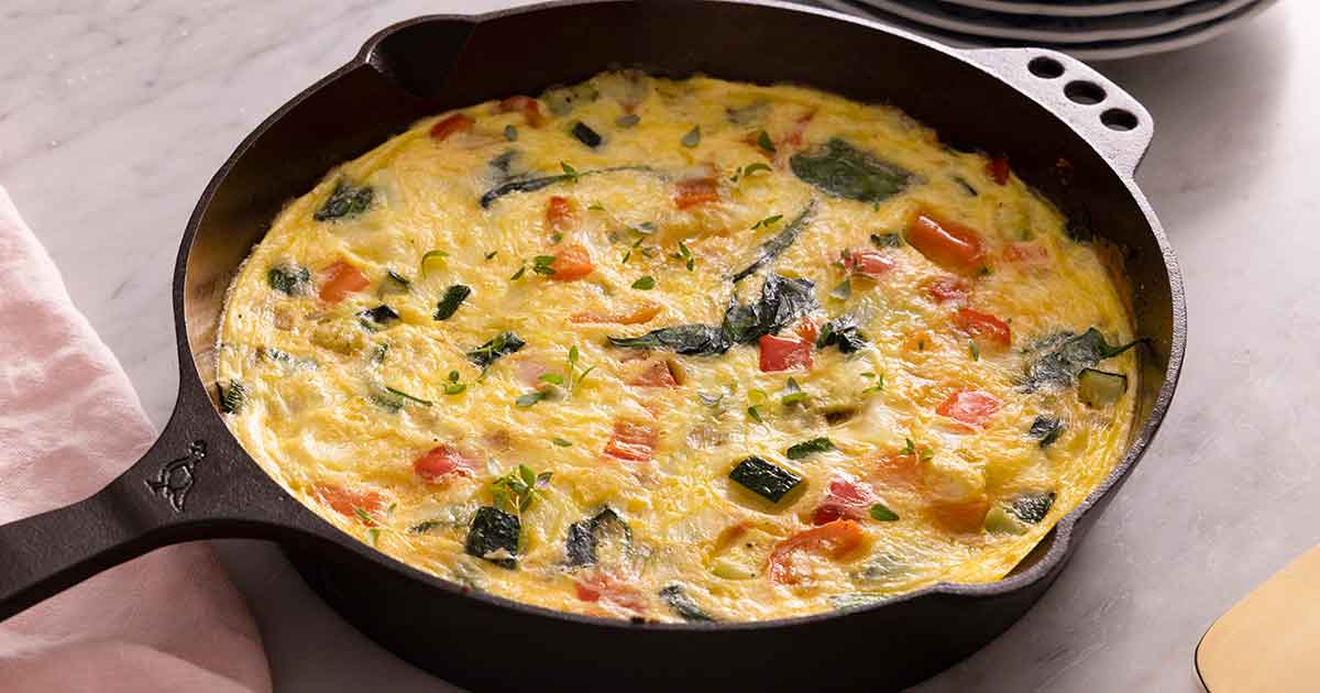 Cast Iron Frittata - Fresh Off The Grid