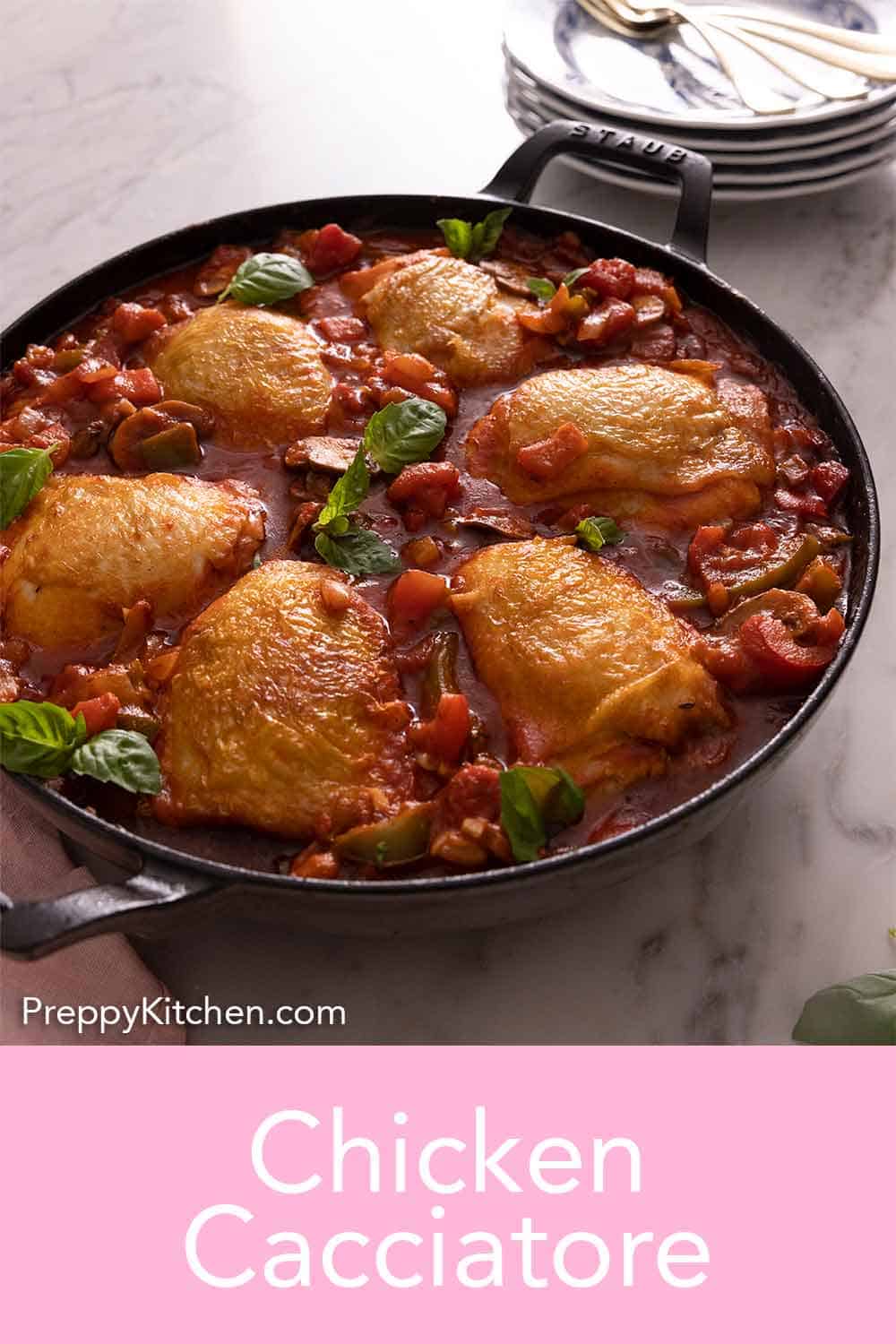 Chicken Cacciatore - Preppy Kitchen