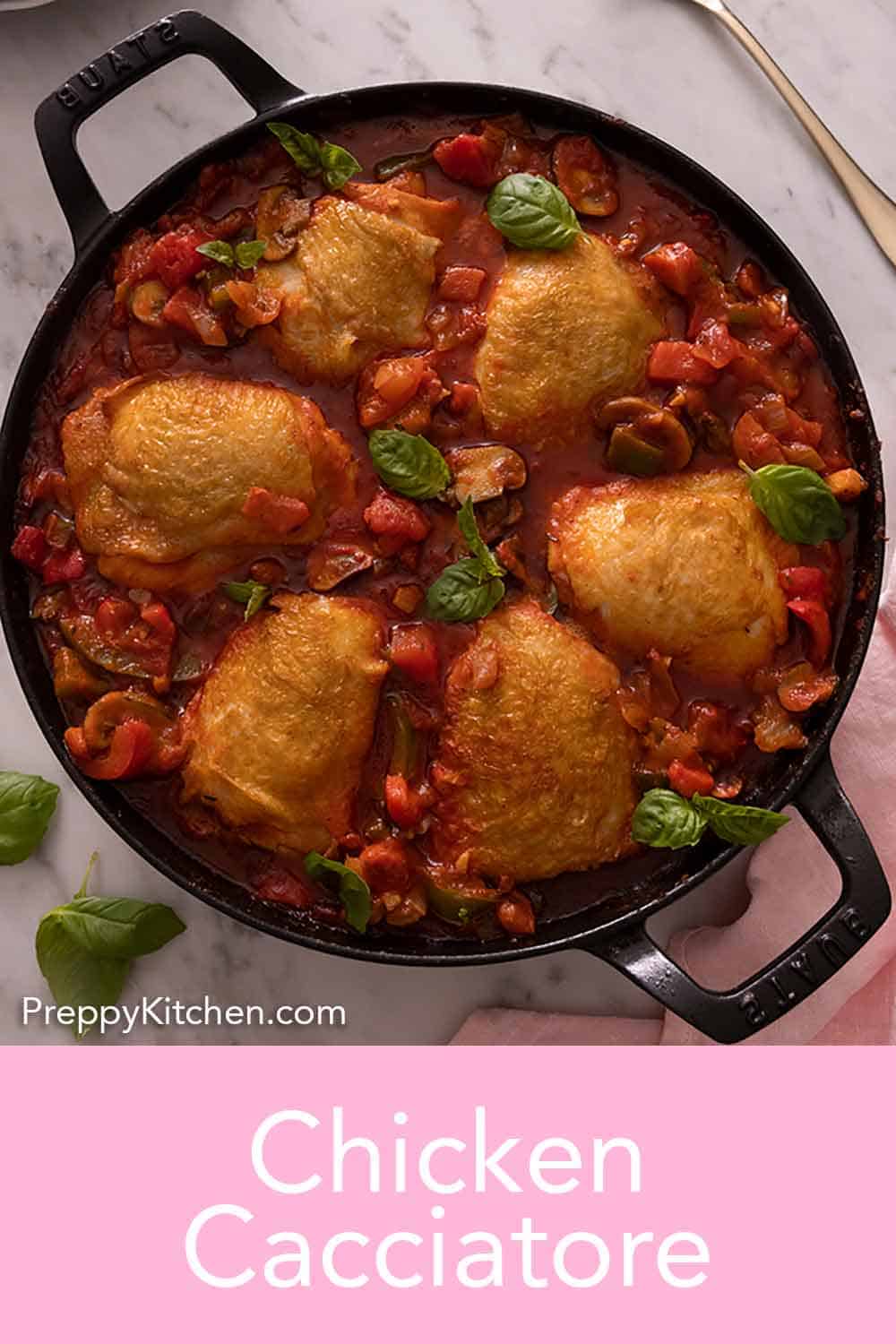 Chicken Cacciatore - Preppy Kitchen