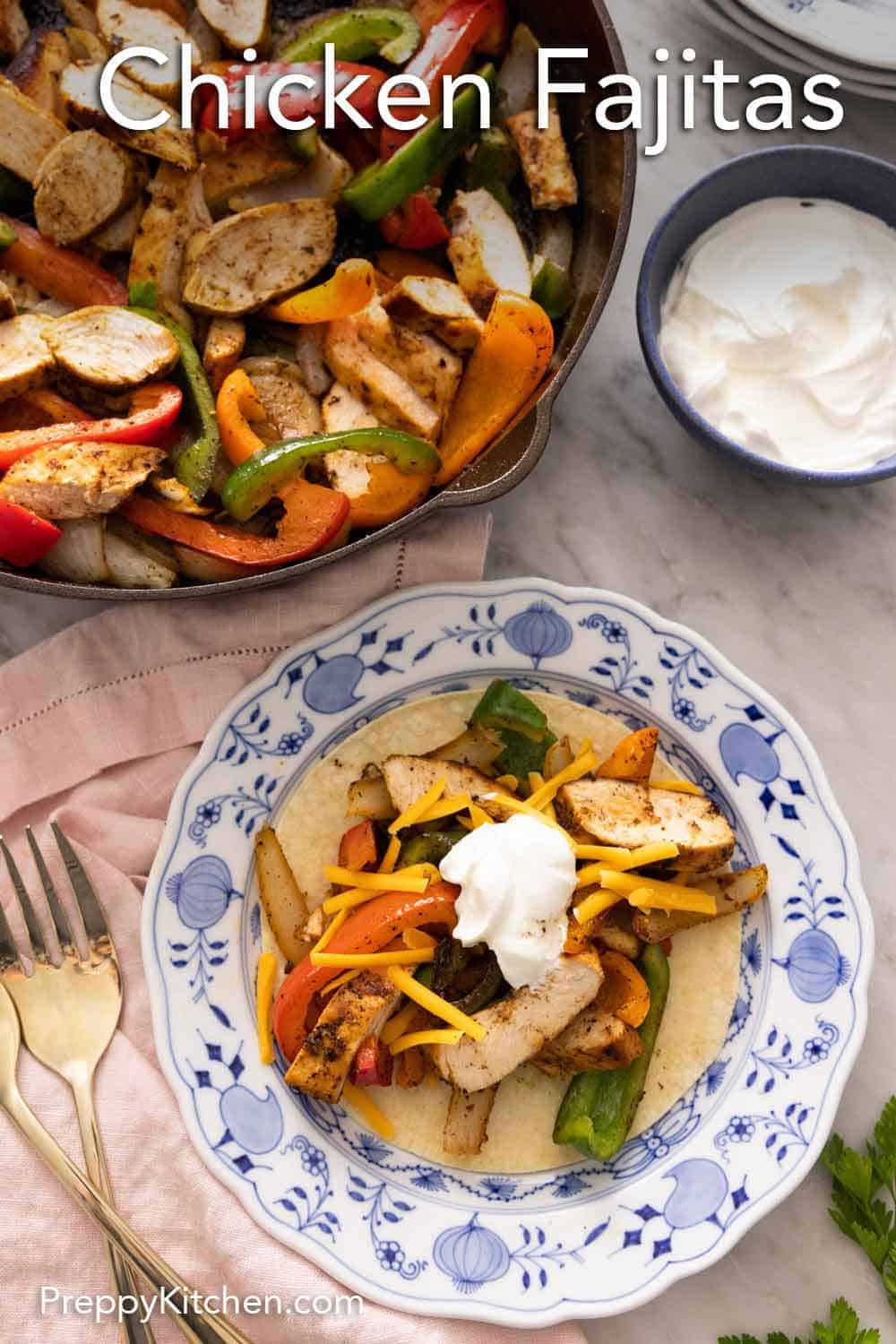 Chicken Fajitas Preppy Kitchen