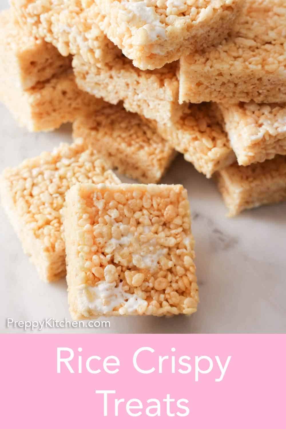 Rice Krispie Treats - Preppy Kitchen