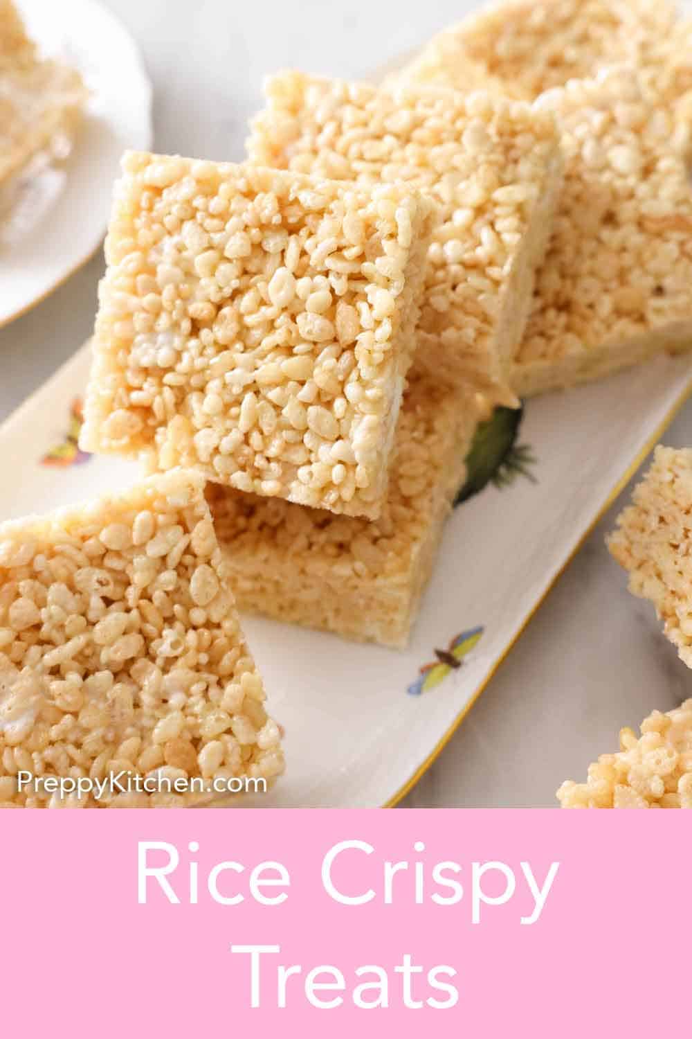 Rice Krispie Treats - Preppy Kitchen