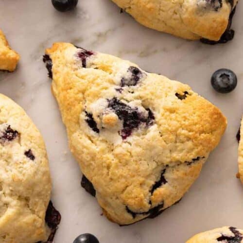 Blueberry Scones - Preppy Kitchen