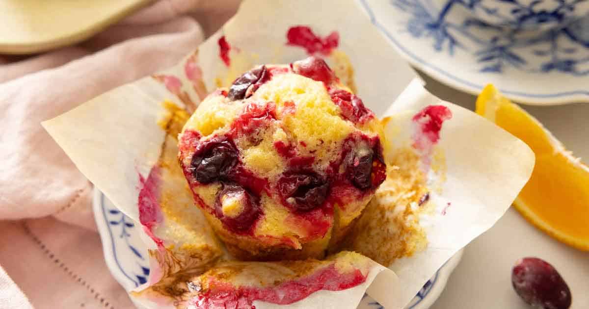 Cranberry Orange Muffins [preppykitchen.com]