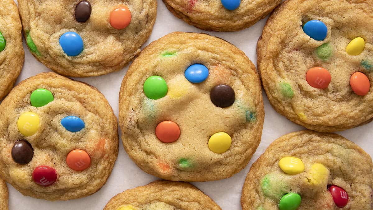 M&M cookies recipe