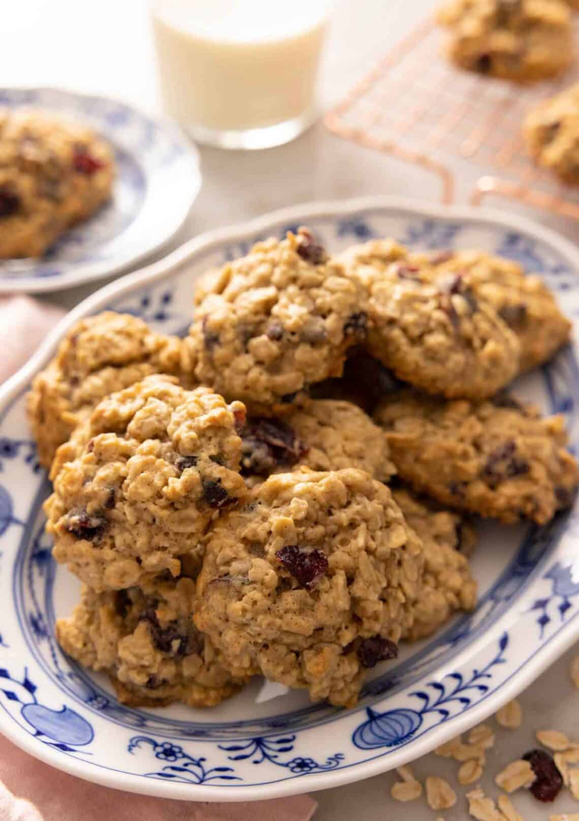 Oatmeal Cranberry Cookies - Preppy Kitchen