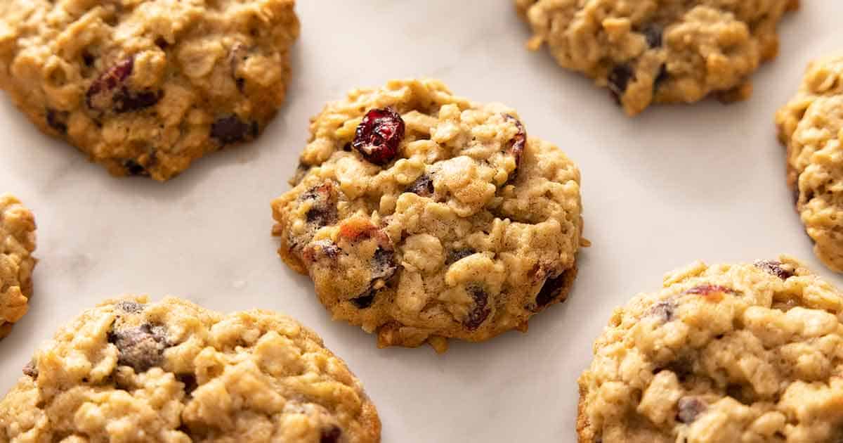 Oatmeal Cranberry Cookies Preppy Kitchen