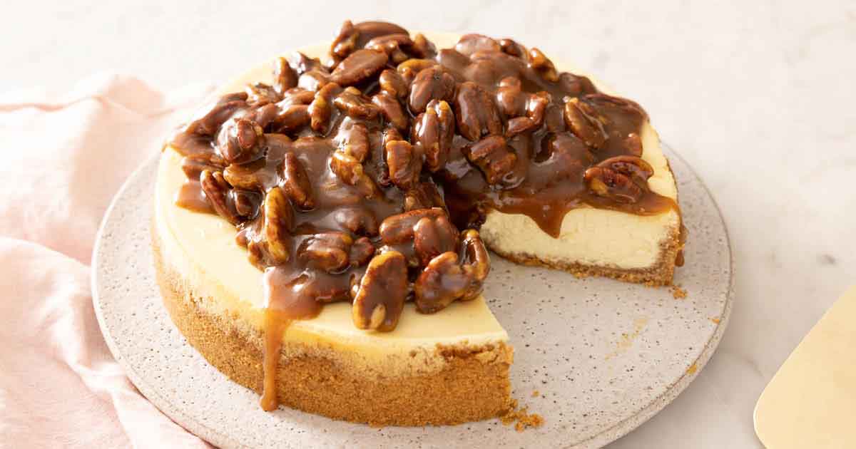 Pecan Pie Cheesecake - Preppy Kitchen