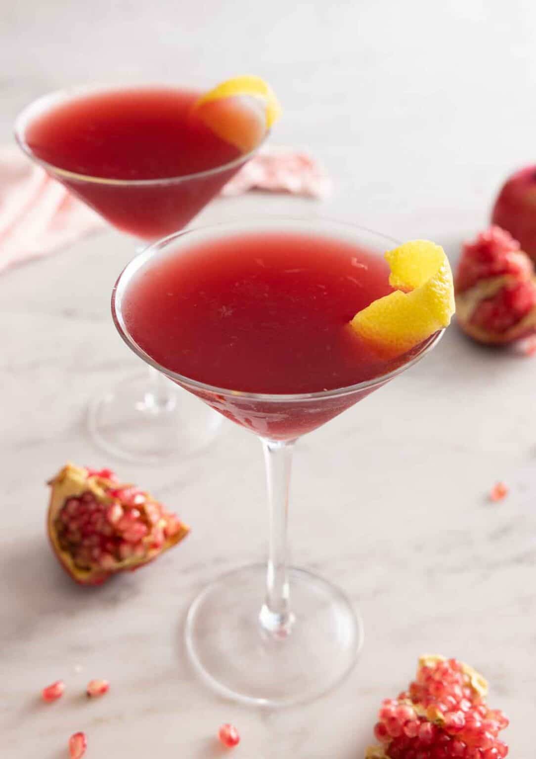 Pomegranate Martini - Preppy Kitchen