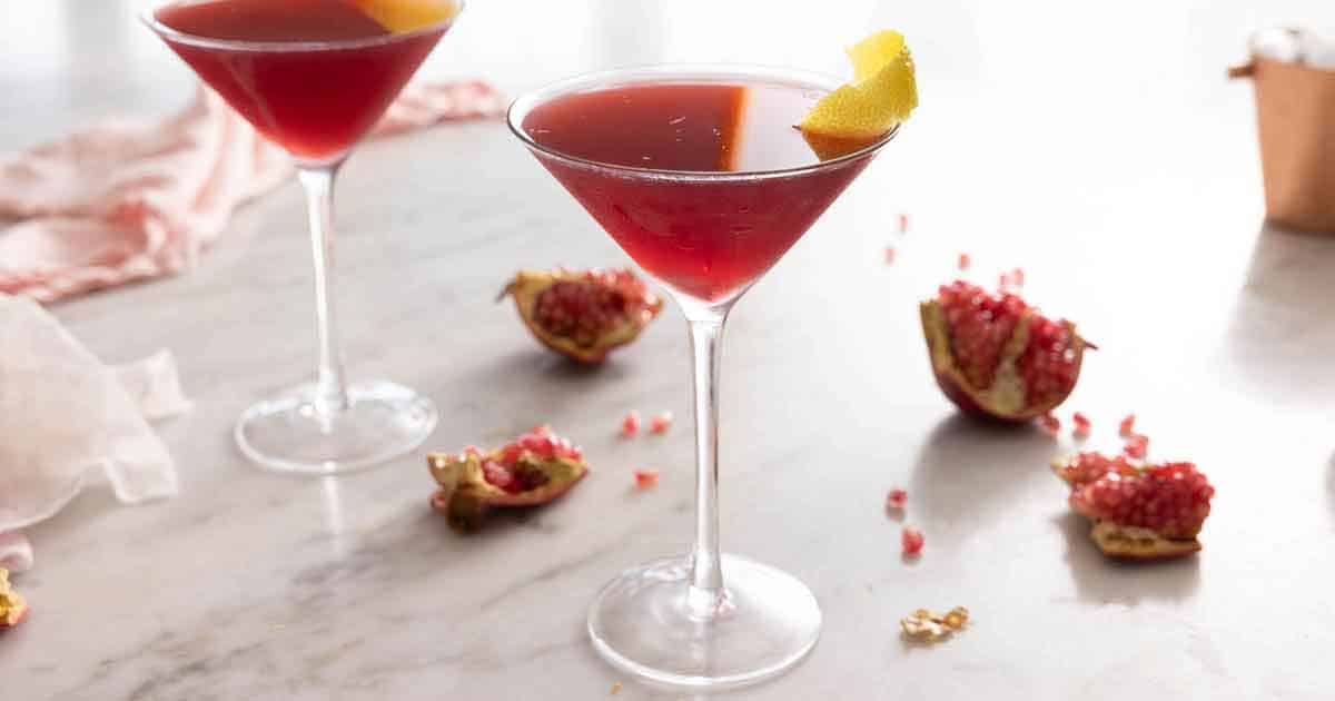 Pomegranate Martini - Preppy Kitchen