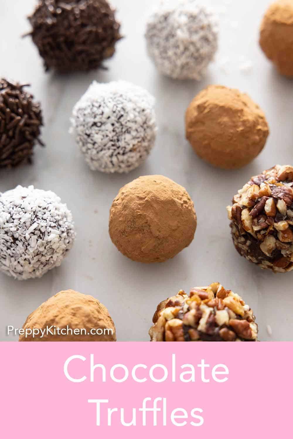 Chocolate Truffles Preppy Kitchen