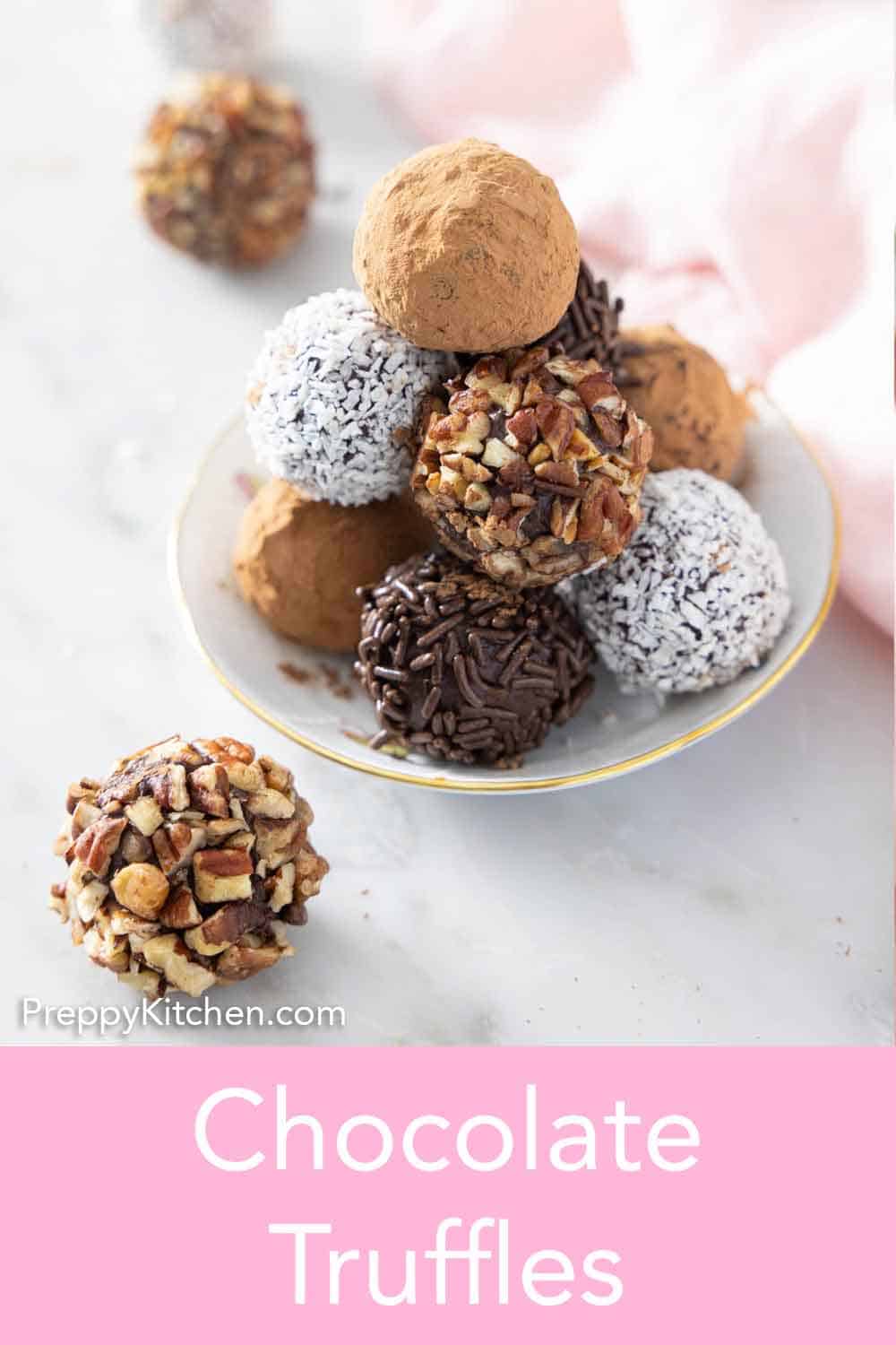 Chocolate Truffles - Preppy Kitchen