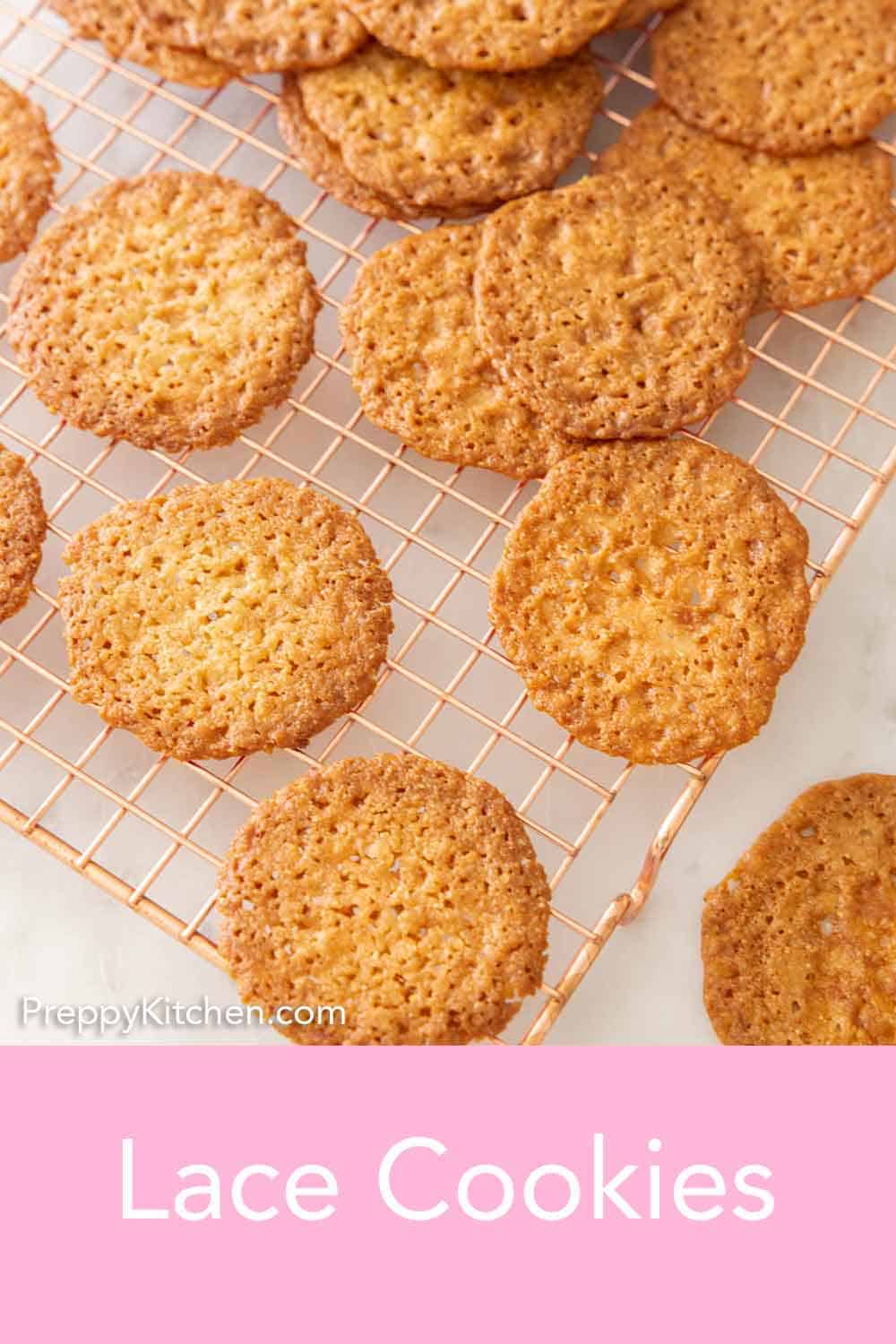 Lace Cookies Preppy Kitchen   Lace Cookies Pin 5 