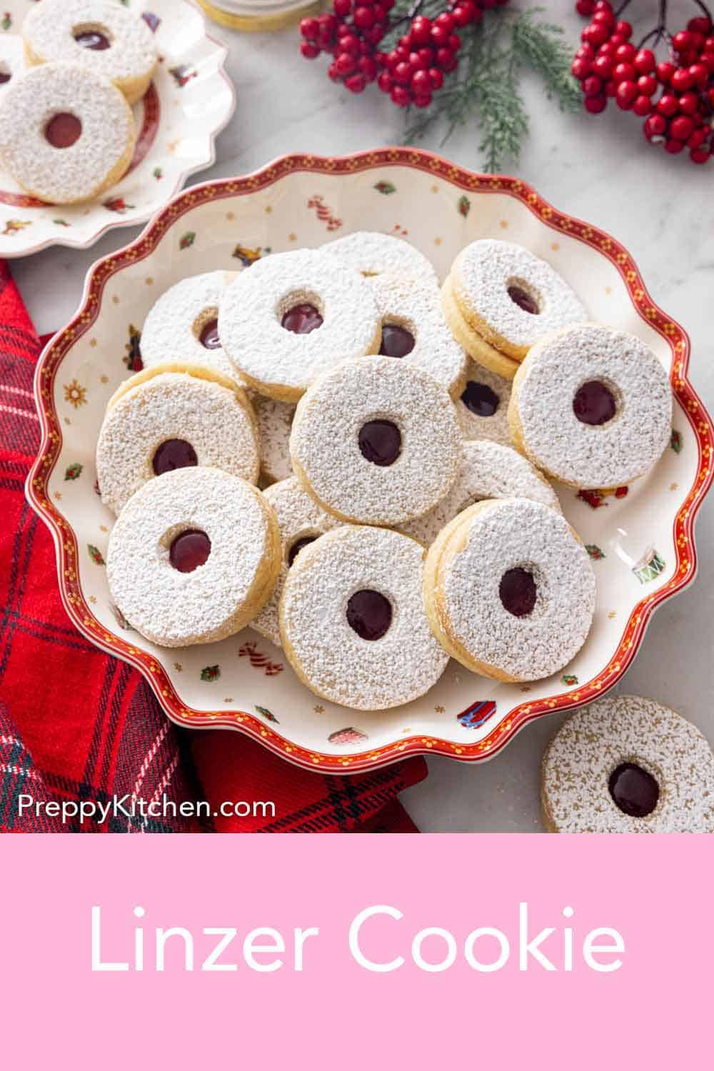 Linzer Cookies - Preppy Kitchen