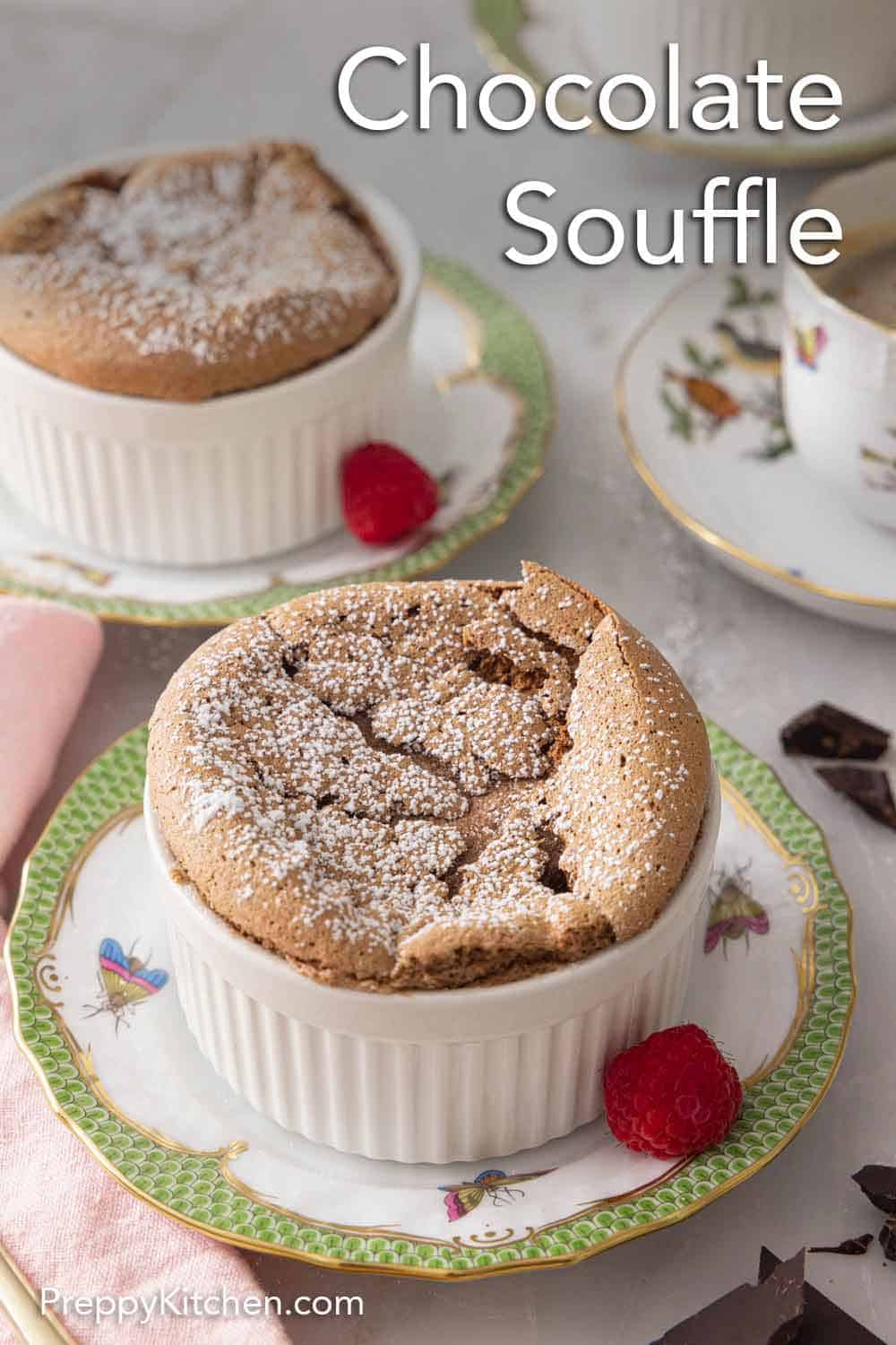 Chocolate Soufflé Preppy Kitchen