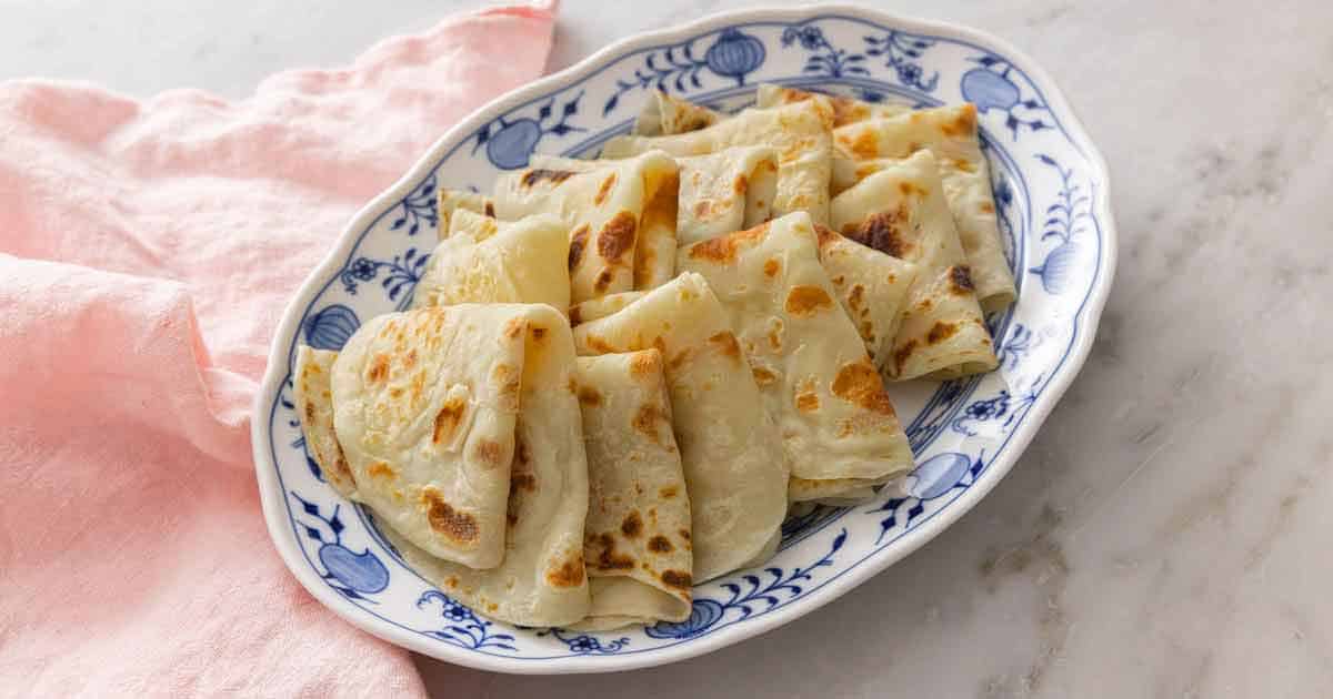 Norwegian Lefse (Made In A Frying Pan)