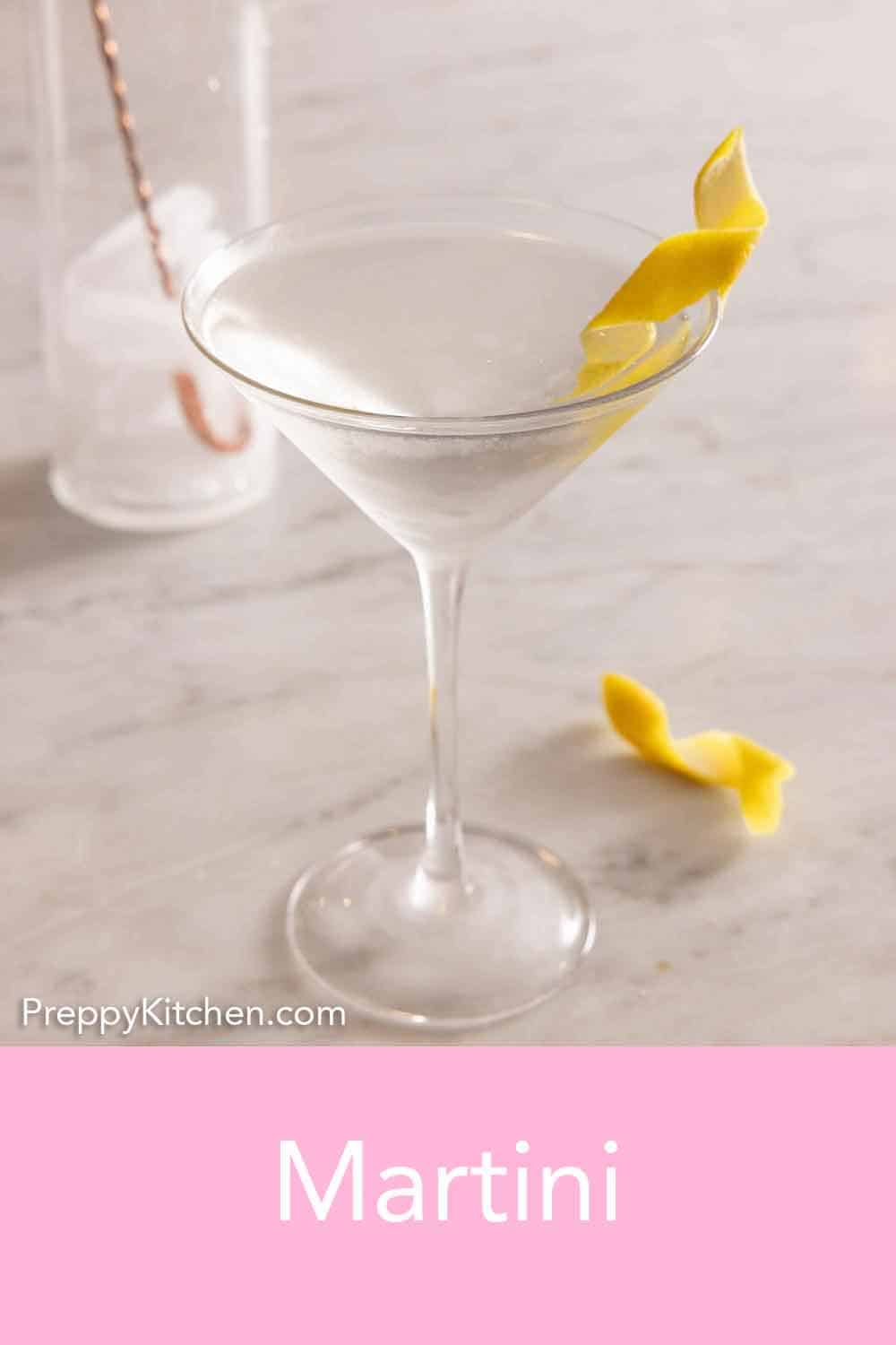 Martini Recipe - Preppy Kitchen