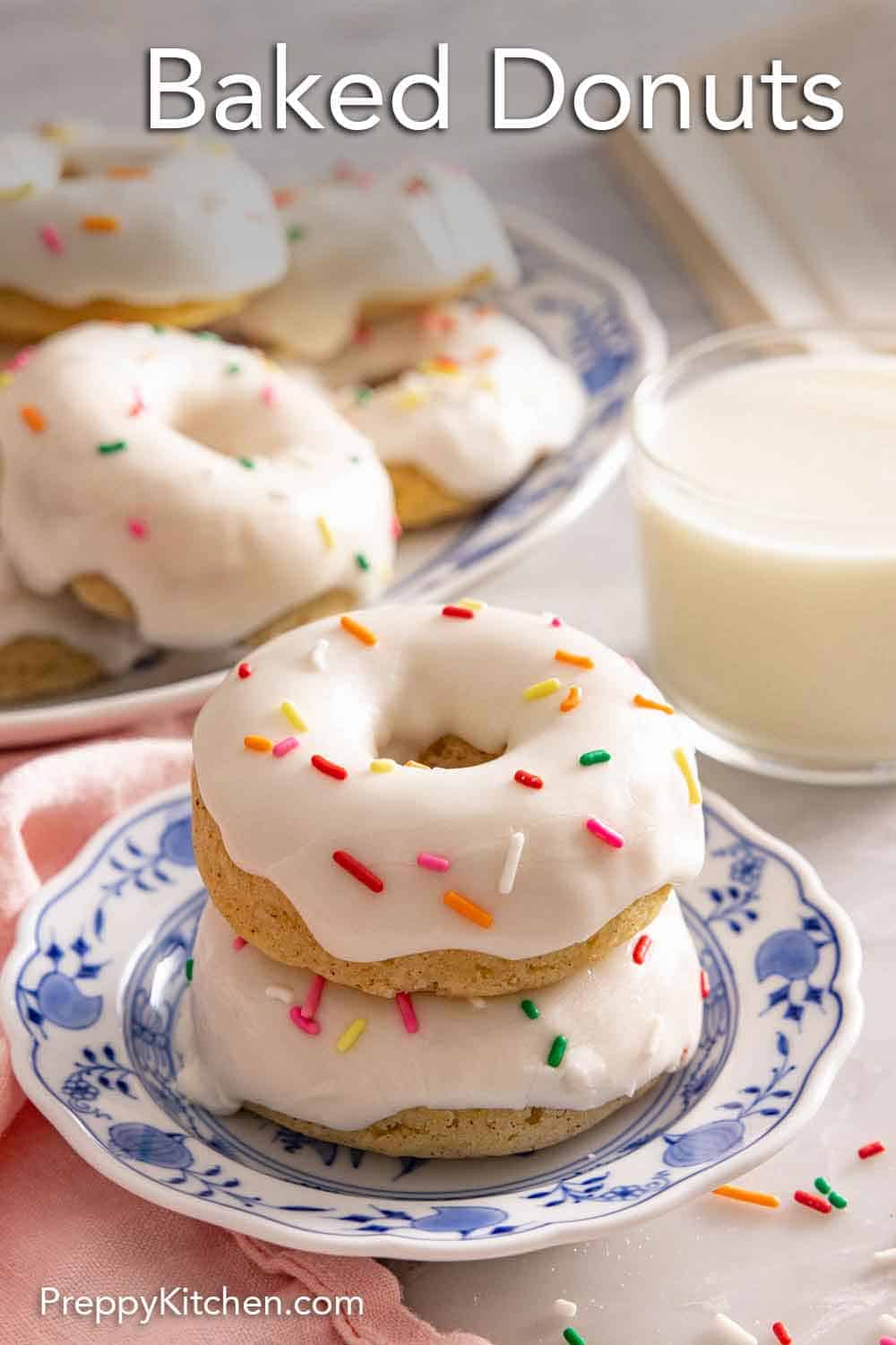 Baked Donut Recipe - Preppy Kitchen