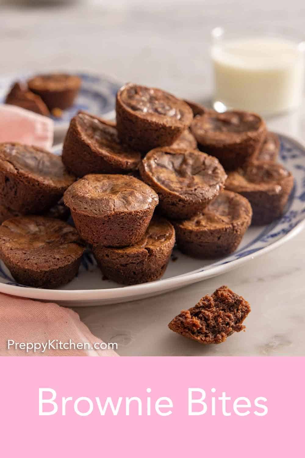 Brownie Bites Preppy Kitchen