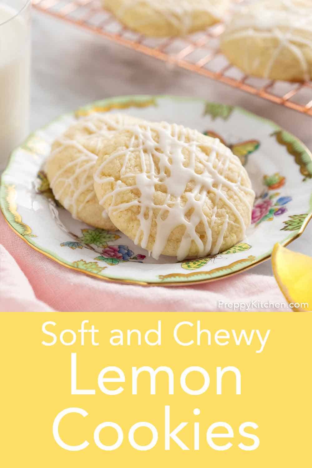 Lemon Cookies Preppy Kitchen