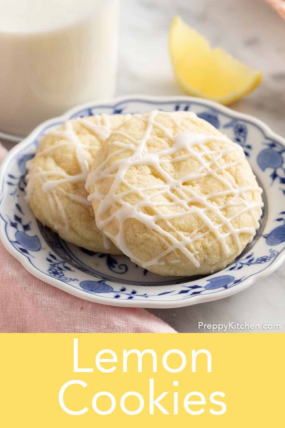 Lemon Cookies Preppy Kitchen