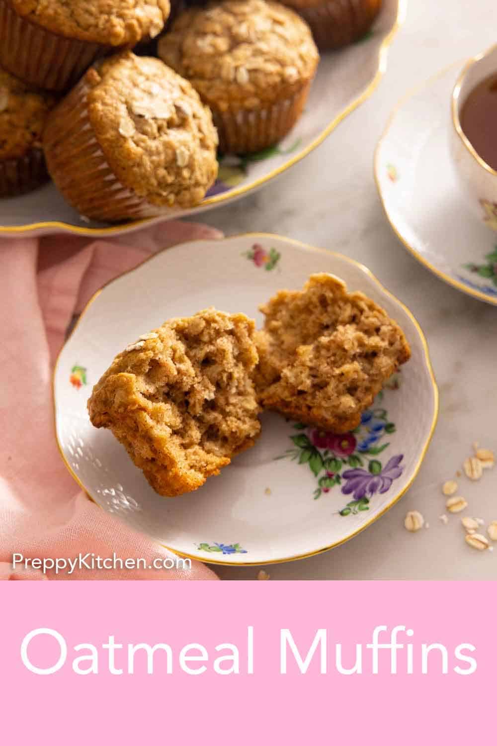 Oatmeal Muffins - Preppy Kitchen