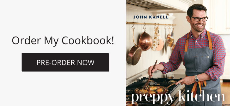 An image showing the all new preppy kitchen cookbook.