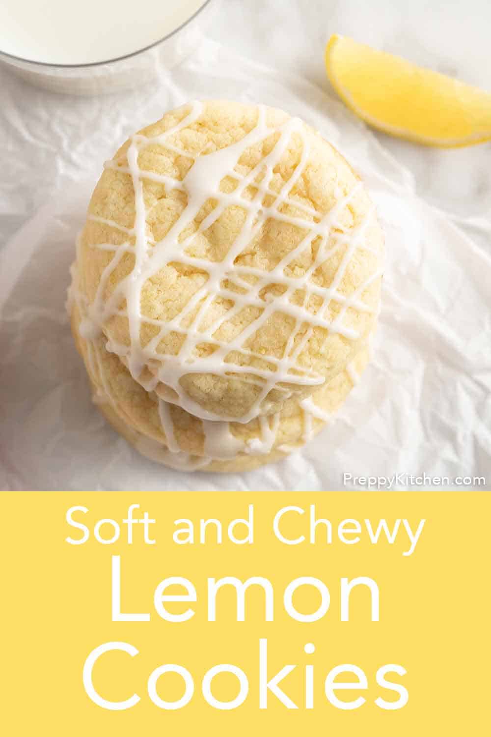 Lemon Cookies Preppy Kitchen