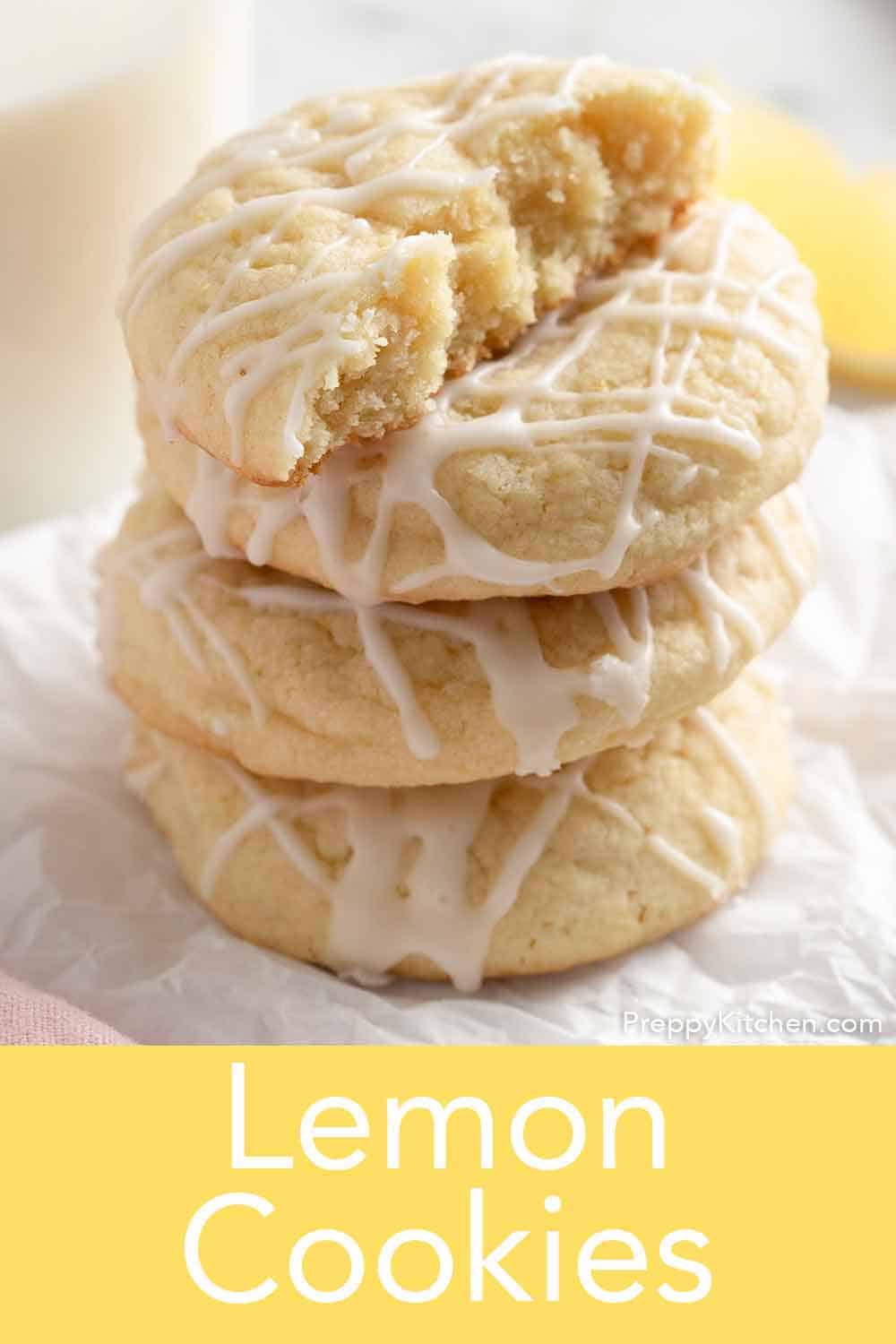 Lemon Cookies Preppy Kitchen