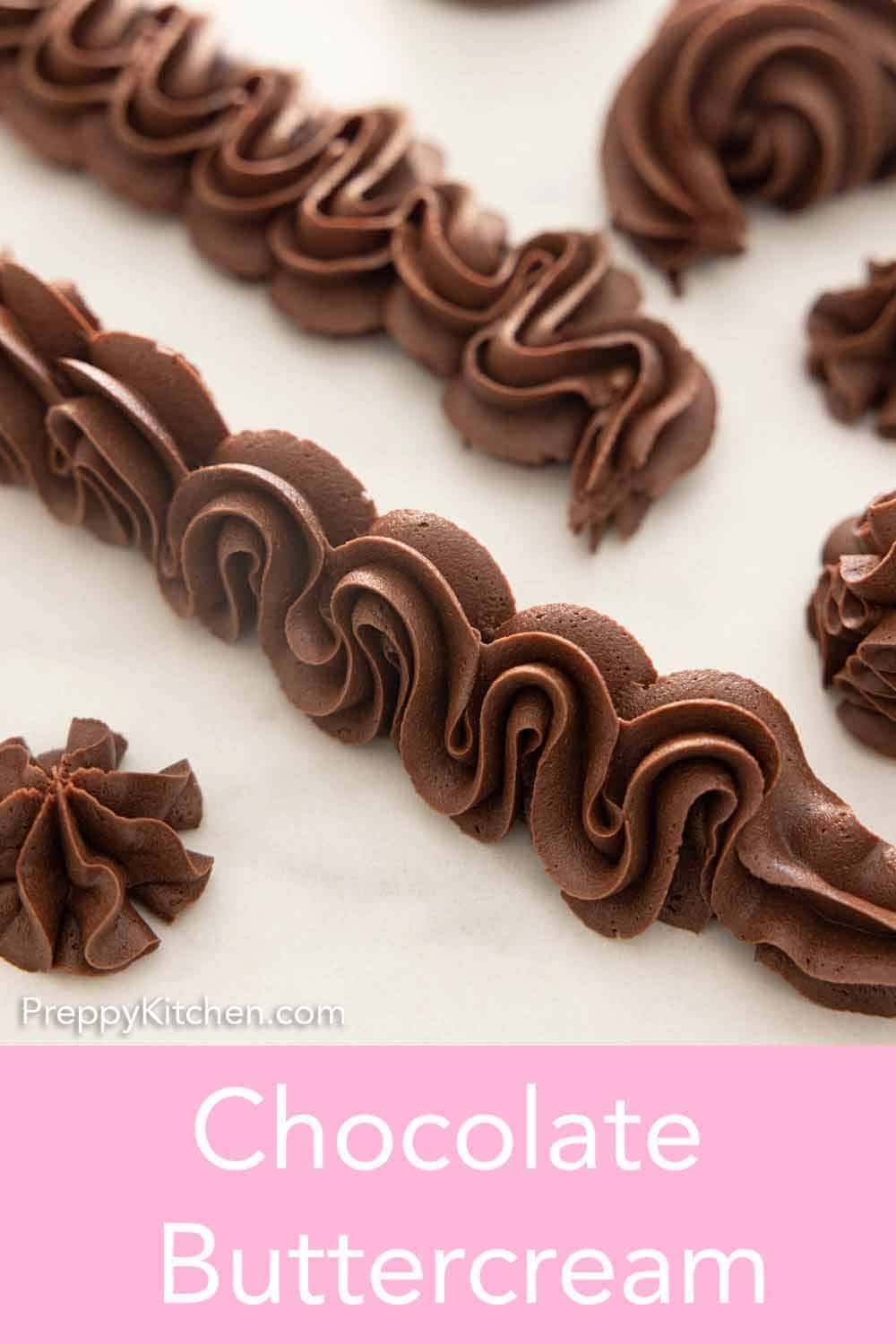 Chocolate Buttercream Frosting Preppy Kitchen