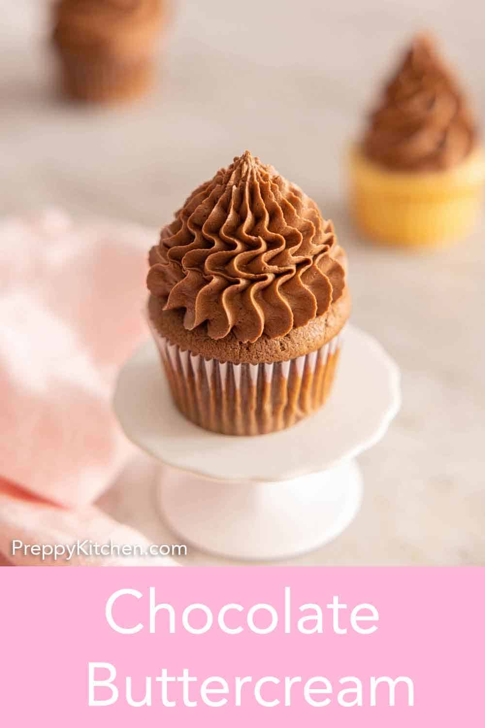 Chocolate Buttercream Frosting Preppy Kitchen