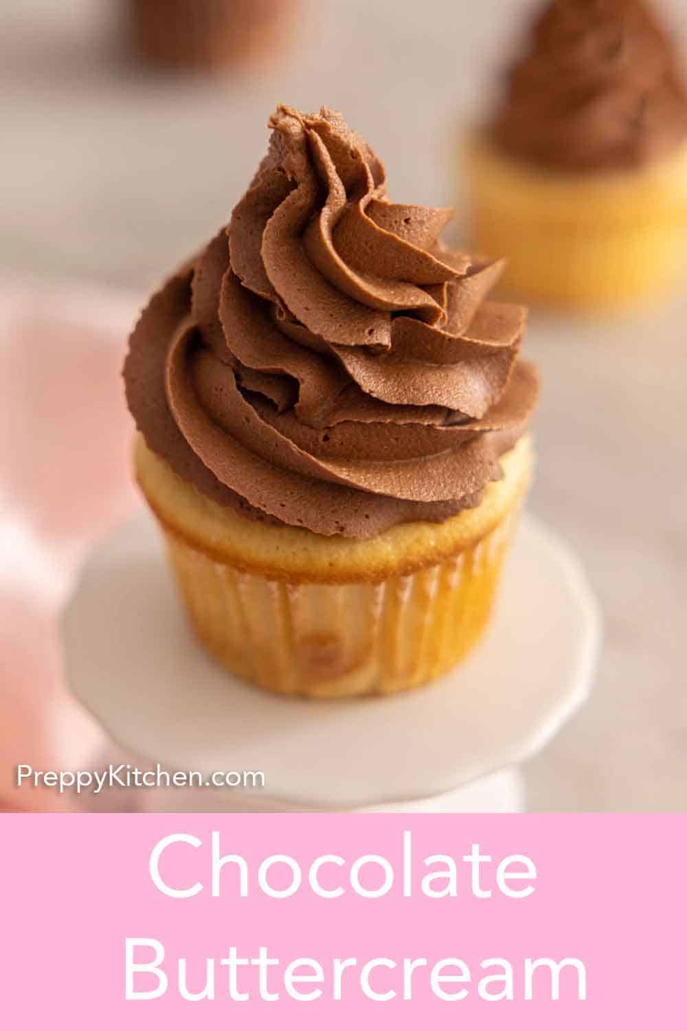 Chocolate Buttercream Frosting Preppy Kitchen