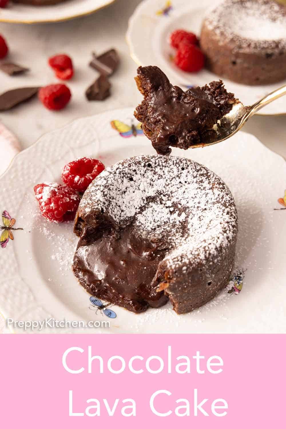 Chocolate Lava Cake - Preppy Kitchen