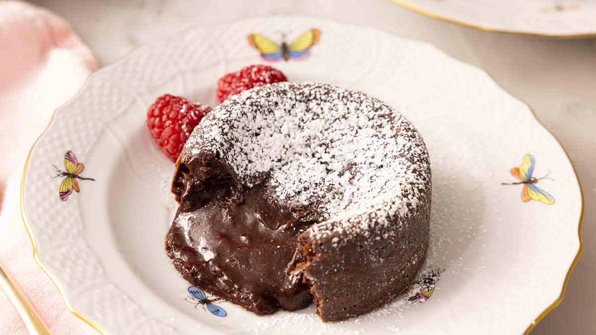 Chocolate Lava Cake - Preppy Kitchen