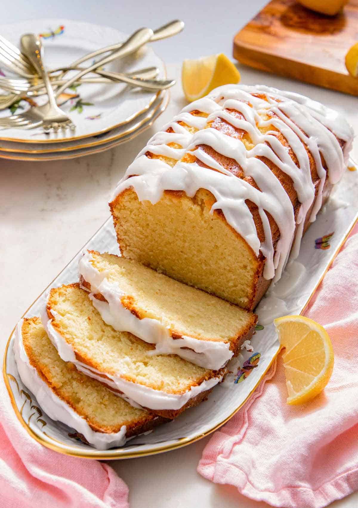 Lemon Pound Cake Preppy Kitchen