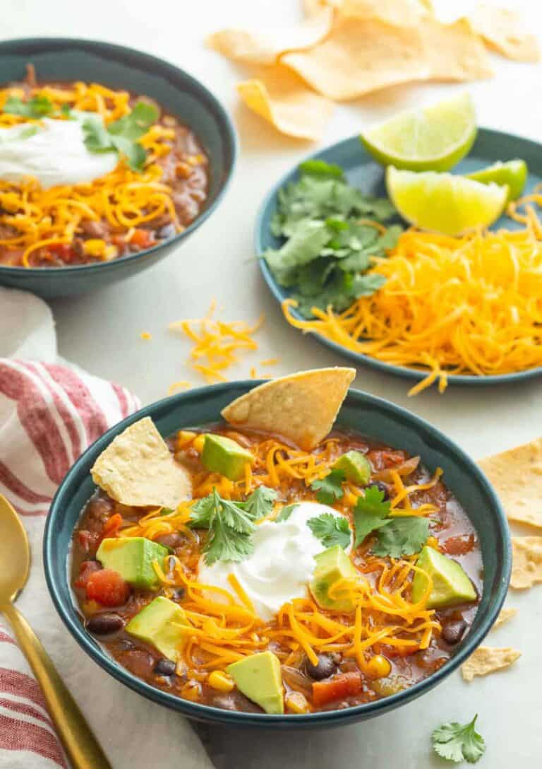 Taco Soup - Preppy Kitchen